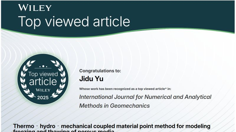 Int. J. Numer. Anal. Methods Geomech.