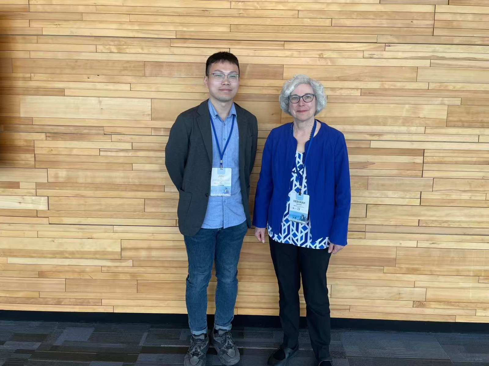 Jidu with Prof. Deborah Sulsky